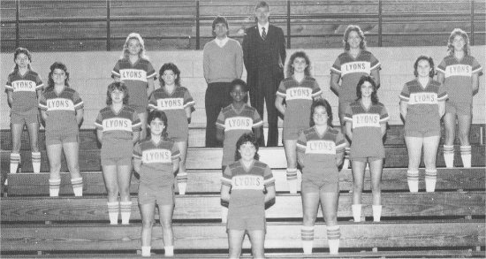 1985-1986 Lyons Varsity - Girls